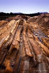 Weston Beach Rock Formations