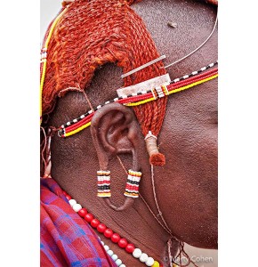 Masai Warrior Ear Ornament