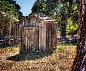 Outhouse by The Barn