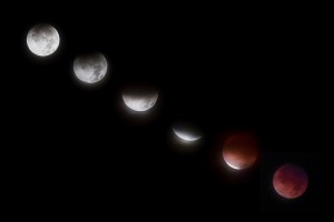 Lunar Eclipse 2011 10 minutes before 100%
