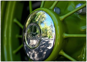 Vintage Ford Wheel