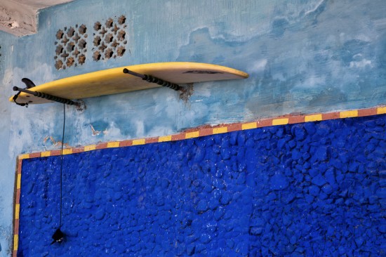 Surfboard in Rabat