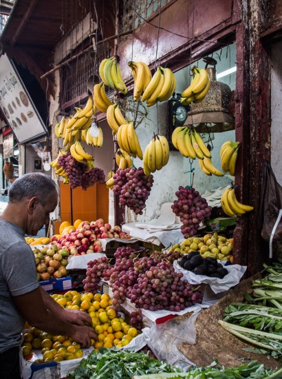 Fruit Vendor in the Medina