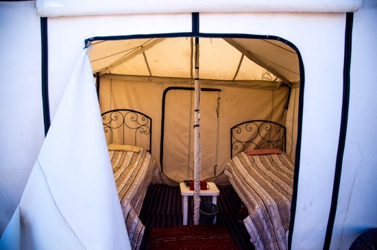 Our Tent in the Sahara