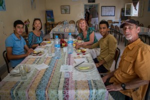 Lunch at the School