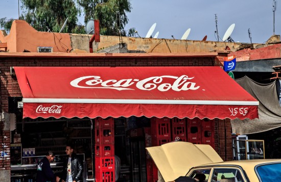 Coca-Cola in Marrakesh