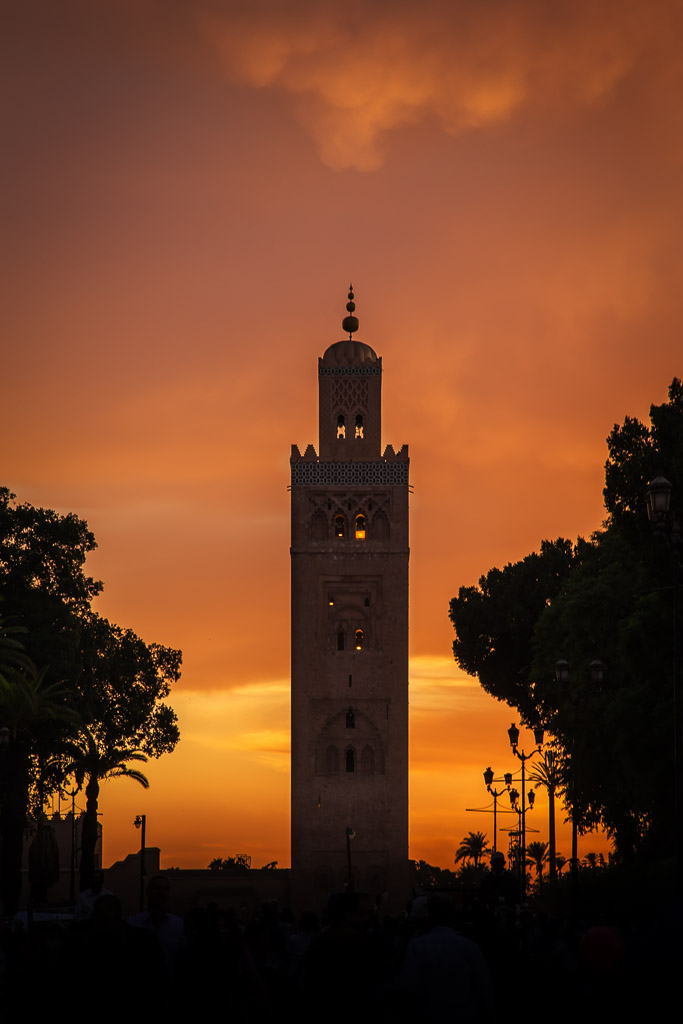 Koutoubia Mosque at Sunset