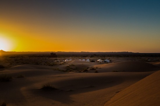 Tent Camp in the Sahara