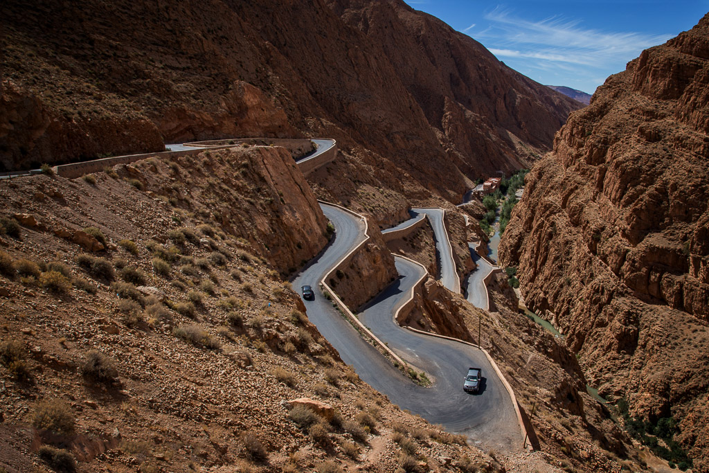Twists and Turns of the Atlas Mountains