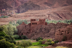 Kasbah in the Dades Valley Morocco