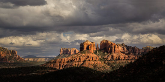 Cathedral Rock From Upper Redrock Loop