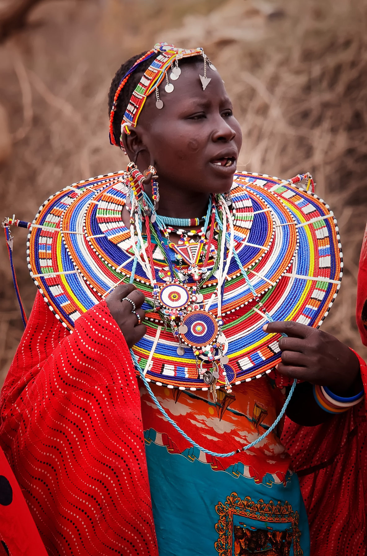 Young Masai Woman (Amboseli, Kenya)