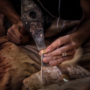 Cutting Mosaic Tiles