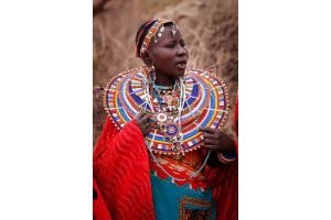 Young Masai Woman