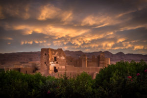 Crumbling Kasbah in Tineghir, Morocco