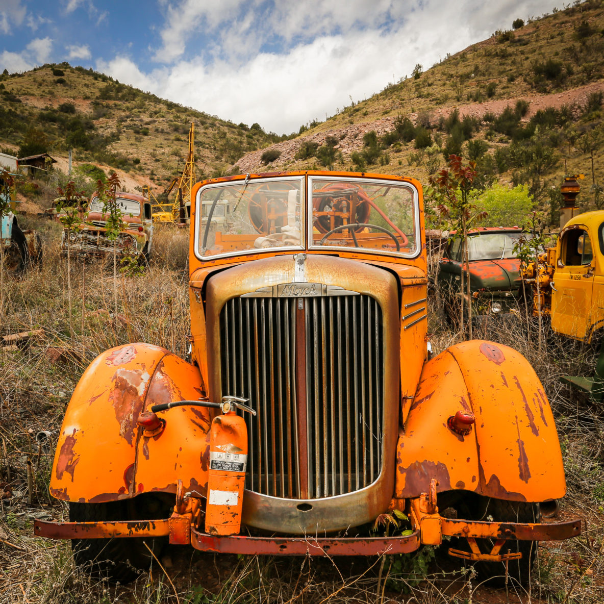 Old Mack Fire Truck